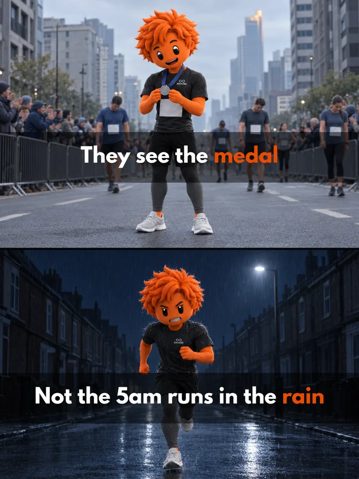 "They see the medal", slide 1